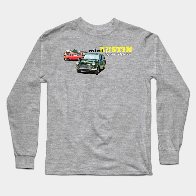 AUSTIN COUNTRYMAN - advert Long Sleeve T-Shirt by Throwback Motors